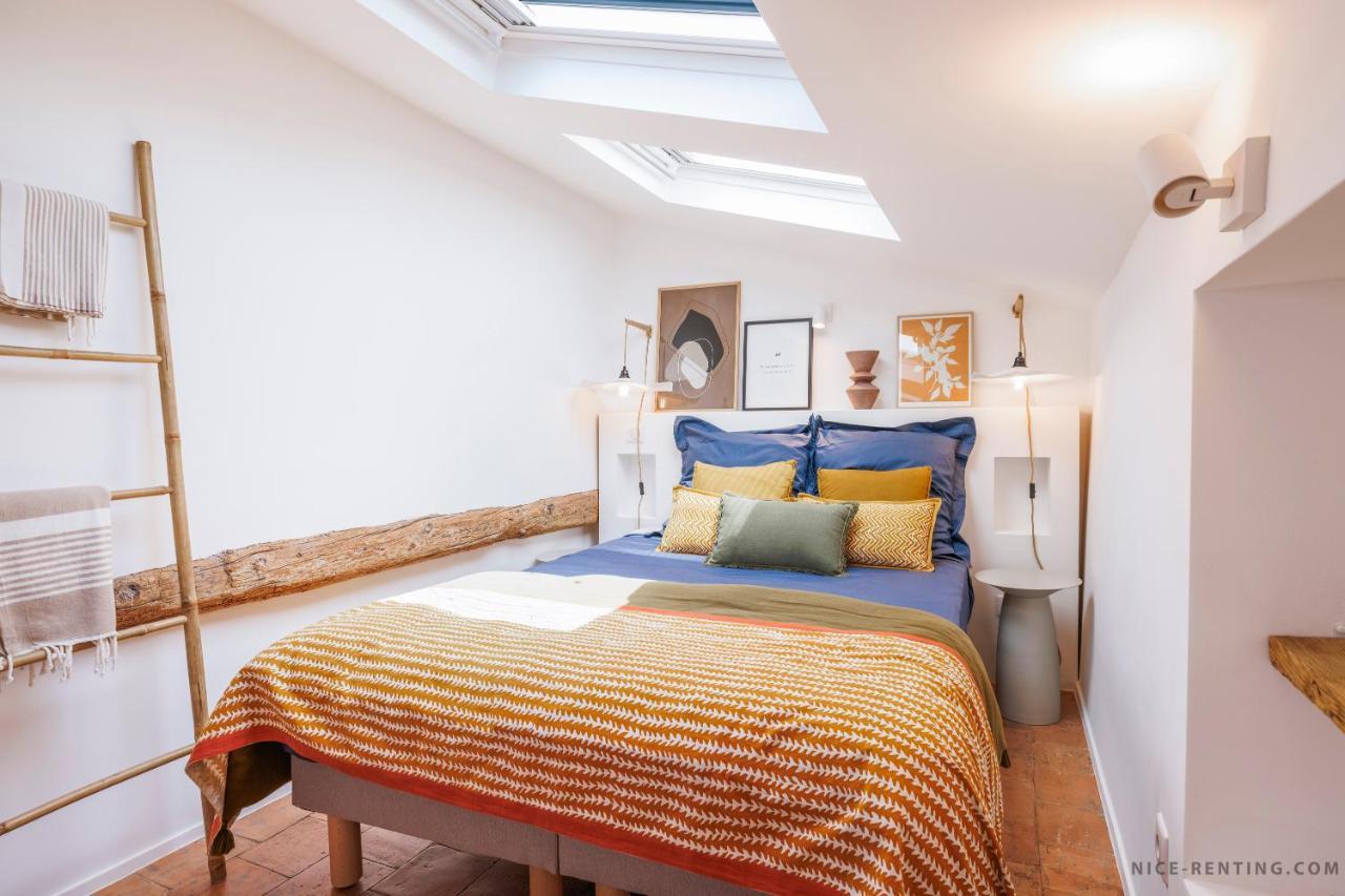 Nice Renting - Neuve - Luxury Triplex Old Town Massena Garibaldi - 4 Bedroom - Ac Bagian luar foto